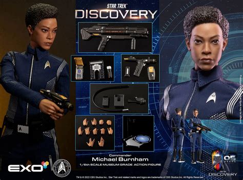 Hyper Realistic Action Figure Star Trek Discovery Commander Michael ...