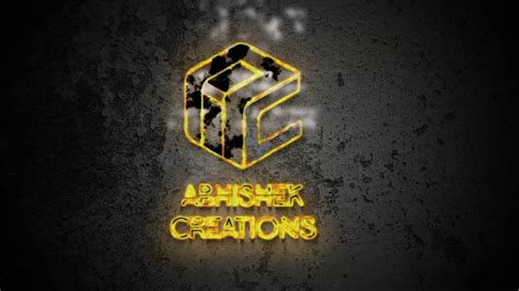 Intro-Abhishek Creations (Sample Professional Logo) - YouTube