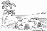 Bugatti Veyron Coloring Page  Free Printable Pages sketch template
