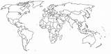 Printable Blank World Map Coloring Page For Kids  Home sketch template