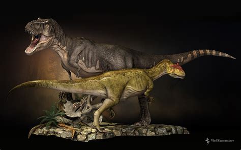 Allosaurus Size Comparison To T Rex