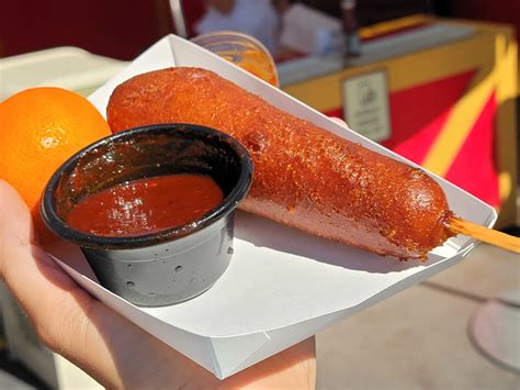 REVIEW: Spicy Asian-Style Dipping Sauce Now Available With Corn Dogs at Little Red Wagon in ...