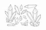 Crystal Coloring Pages Printable sketch template