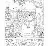 Hide And Seek Coloring Pages sketch template