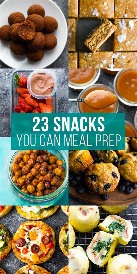 23 Healthy Snacks You Can Meal Prep | Blog Hồng