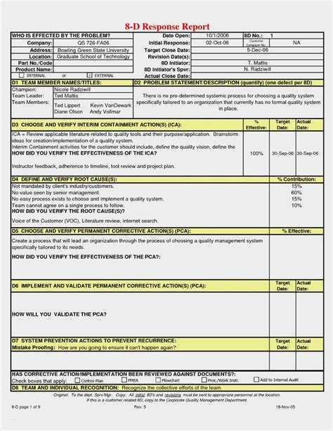 8d Report Template Pdf (2) - TEMPLATES EXAMPLE | TEMPLATES EXAMPLE ...