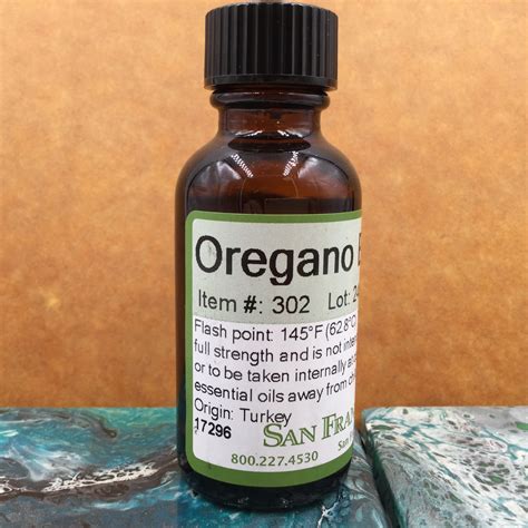 Oregano Essential Oil - 1 Fluid Oz