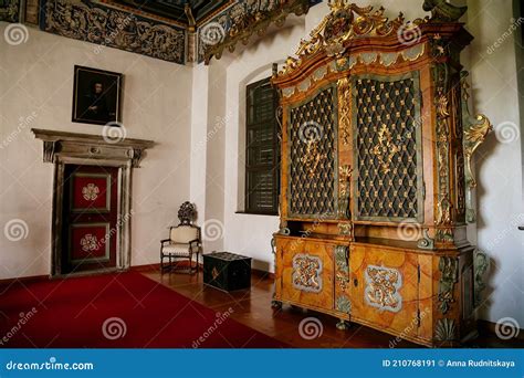 Castle Interior, Baroque and Renaissance Furniture, Golden Hall, Large ...