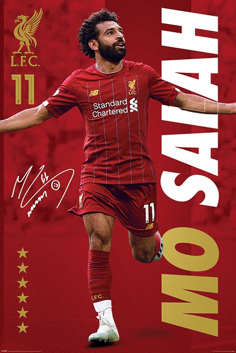 Liverpool FC - Mo Salah Poster | All posters in one place | 3+1 FREE