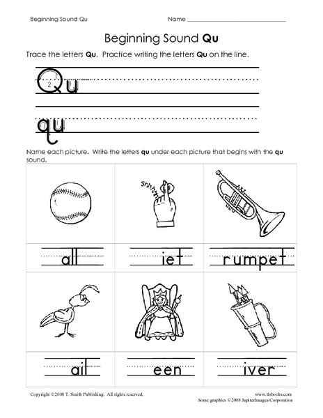 jolly phonics qu worksheets qu sound sheet by cheeky chop creations - digraph qu studyladder ...