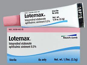 Lotemax 0.5% Oint 3.5 Gm By Valeant Pharma