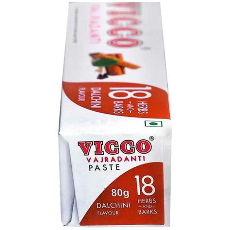 Vicco Vajradanti Cinnamon Flavor Toothpaste 80 g - JioMart