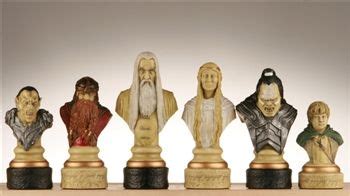 The Lord of the Rings Chess Pieces - SAC Hand Painted | Lord of the rings, Themed chess sets ...