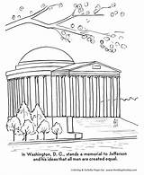 Washington Monument Coloring Page sketch template