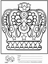 Free Colouring Pages Crowns  King Coloring Waldo Harvey sketch template