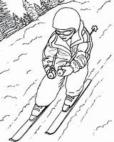 Ski Lift Coloring Pages sketch template