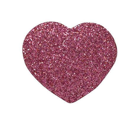 Pink Glitter Heart Png