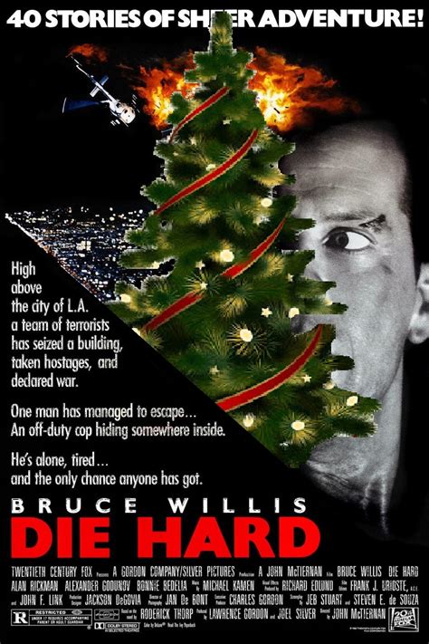 Die Hard Christmas Movie Poster