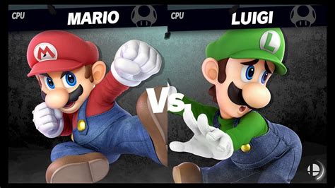 Mario Vs. Luigi: Super Smash Bros. Ultimate Smash Mode Gameplay - YouTube