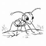 Perfect Ant coloring Page  Download Print Or Color Online For Free sketch template