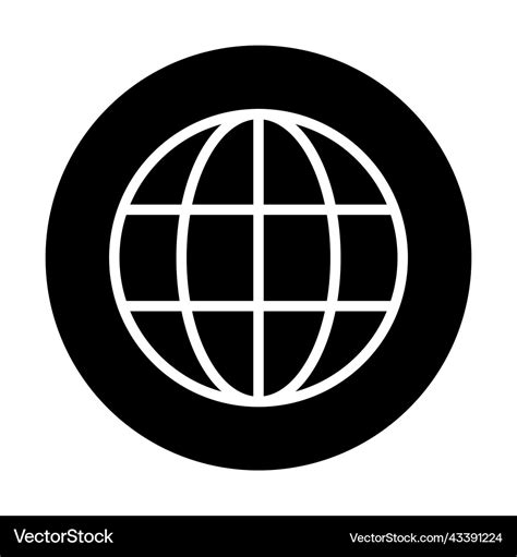 Www world wide web site symbol internet icon Vector Image