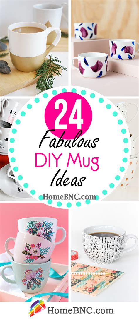 24 Best DIY Mug Ideas and Decorations that Anyone Can Do in 2021