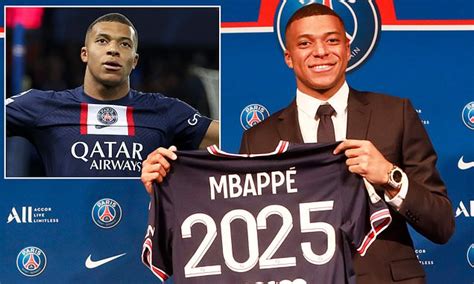 Kylian Mbappe was handed the biggest ever contract for a sportsperson ...