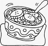 Cereal Coloring Pages At GetColoringscom  Free Printable Colorings sketch template