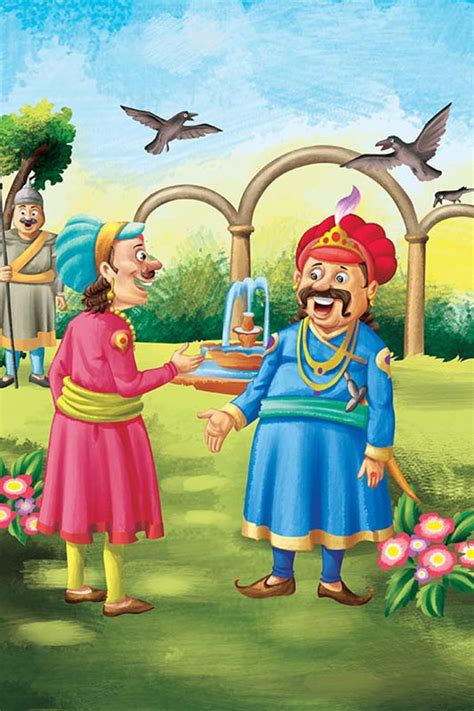 Akbar and Birbal stories For Kids of Wisdom in the pitcher