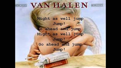 Jump - Van Halen - Lyric Video - YouTube