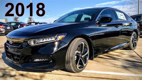 Honda Accord Sport 2018 | Start Up And Review - YouTube