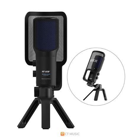 ไมโครโฟน Rode NT-USB+ Professional USB Microphone สต็อกแน่น พร้อมส่ง ...