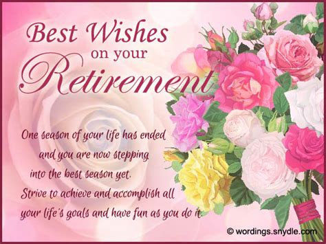 Retirement Wishes, Greetings and Retirement Messages - Wordings and Messages