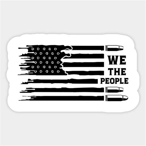 We the people, American flag - We The People - Sticker | TeePublic