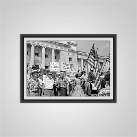 Little Rock Nine Civil Rights Protest 1959 Photo | Etsy