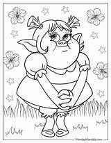 Coloring Pages Of Trolls Movie sketch template