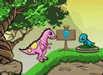 Dino Rush , the free online flash game.