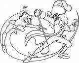 Captain Hook Coloring Page sketch template