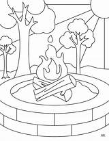 Camping Coloring Pages  25 FREE Printables PrintaBulk sketch template