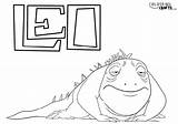 Leo Netflix Movie Printable Colouring Page  Crafts sketch template