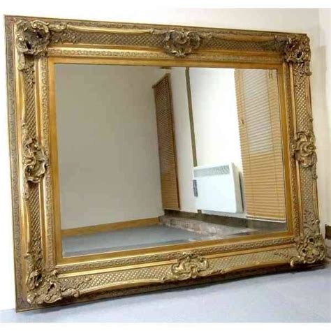 15 Ideas of Gold Framed Wall Mirrors