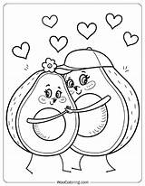 22 Avocado Coloring Pages Free PDF To Print  Woo sketch template