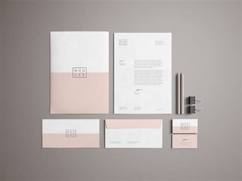 Advanced Stationery Mockup - PSD by Wassim on Dribbble