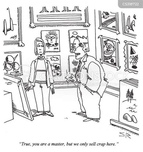 Gallerist Cartoons and Comics - funny pictures from CartoonStock