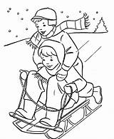 Free Printable Winter Coloring Pages For Kids sketch template