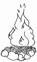 9 Fun Campfire Coloring Pages For Students  Coloring sketch template