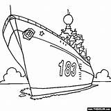 Navy Ship Coloring Pages Sketch Page sketch template