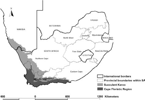 The Cape Floristic Region and the Succulent Karoo are both global... | Download Scientific Diagram