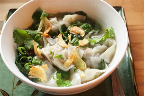 Recipe Review Allrecipes Magazine Thai Wonton Soup - Suzie The Foodie
