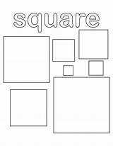 Square Coloring Pages  Cool sketch template